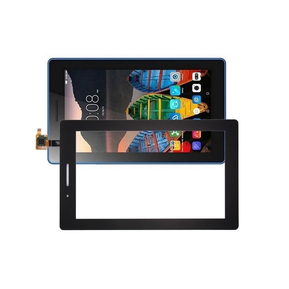Wewoo - Pièce détachée pour Lenovo Tab3 7 noir Essential / Tab3-710f Assembleur de numériseur à écran tactile (seul sans le LCD) - Autres accessoires smartphone