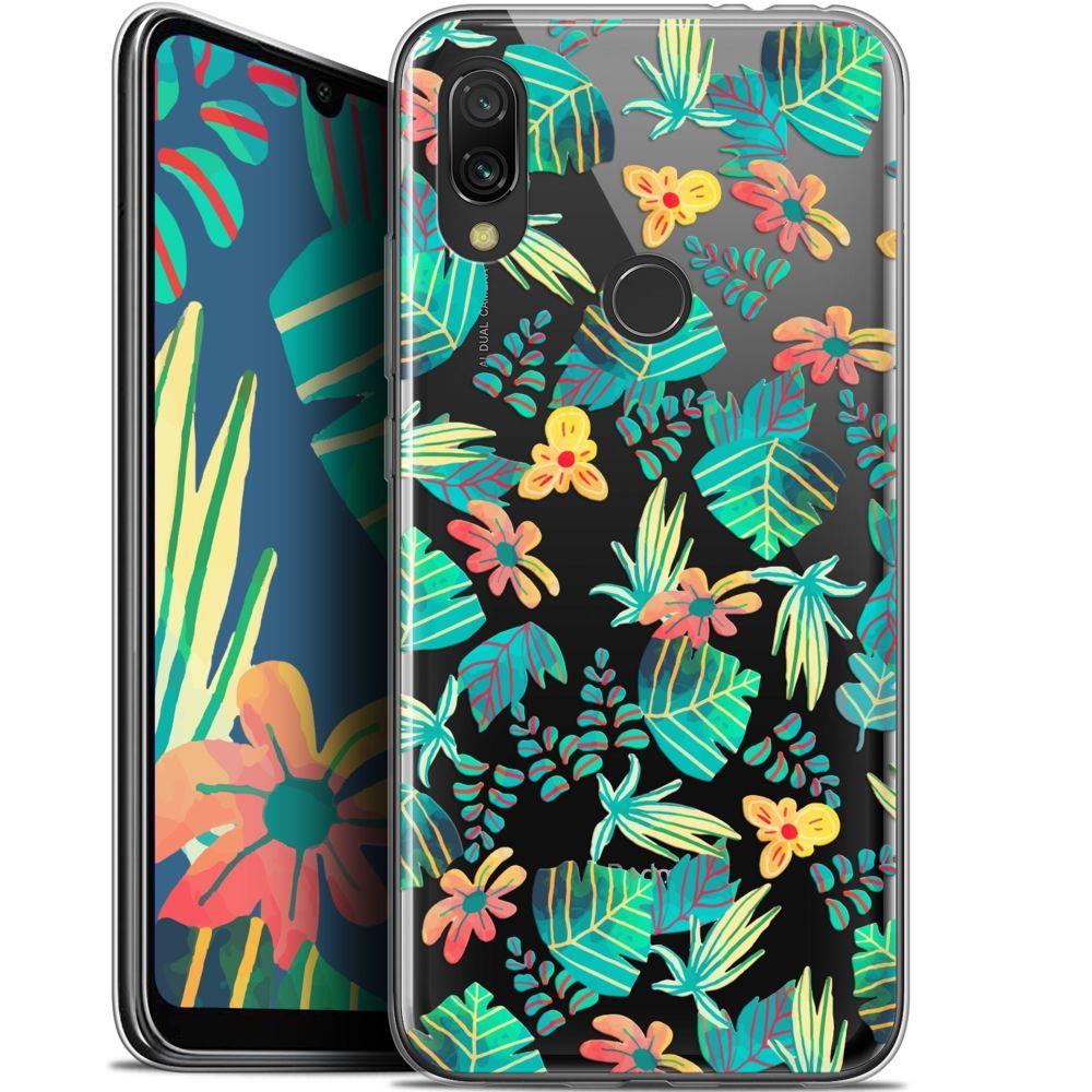Caseink - Coque Pour Xiaomi Redmi 7 (6.26 ) [Gel HD Collection Spring Design Tropical - Souple - Ultra Fin - Imprimé en France] - Coque, étui smartphone