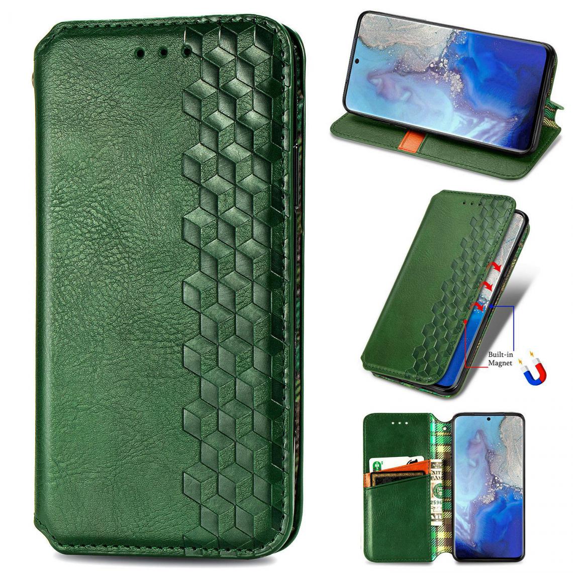 OtterBox - Samsung Galaxy S20 Plus Housse Etui Coque de protection type portefeuille (tressée) [Vert] - Coque, étui smartphone
