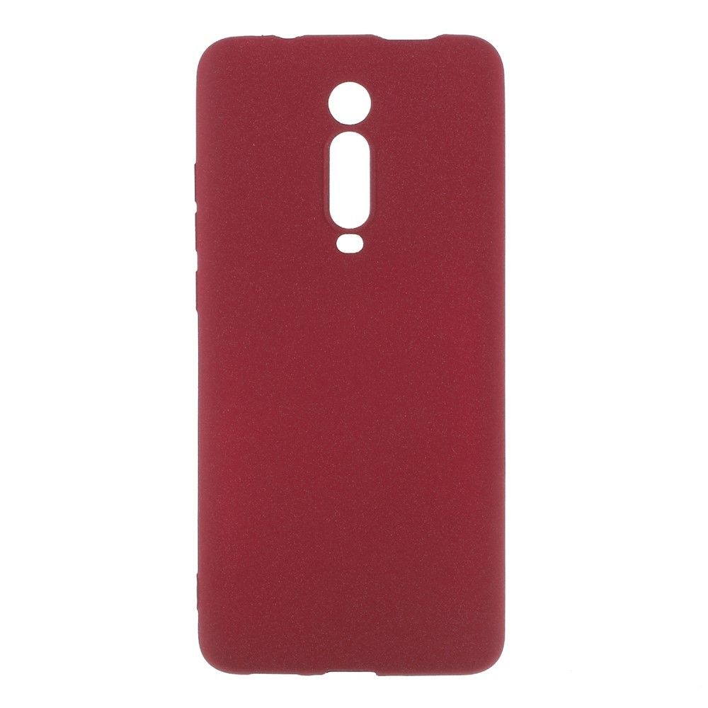 marque generique - Coque en TPU mat double face rouge pour votre Xiaomi Redmi K20/K20 Pro/Mi 9T/Mi 9T Pro - Coque, étui smartphone