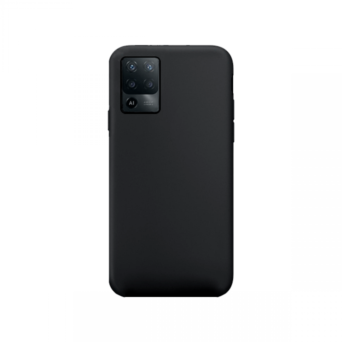 Phonecare - Coque en Silicone Liquide pour OPPO F19 PRO - Noir - Coque, étui smartphone