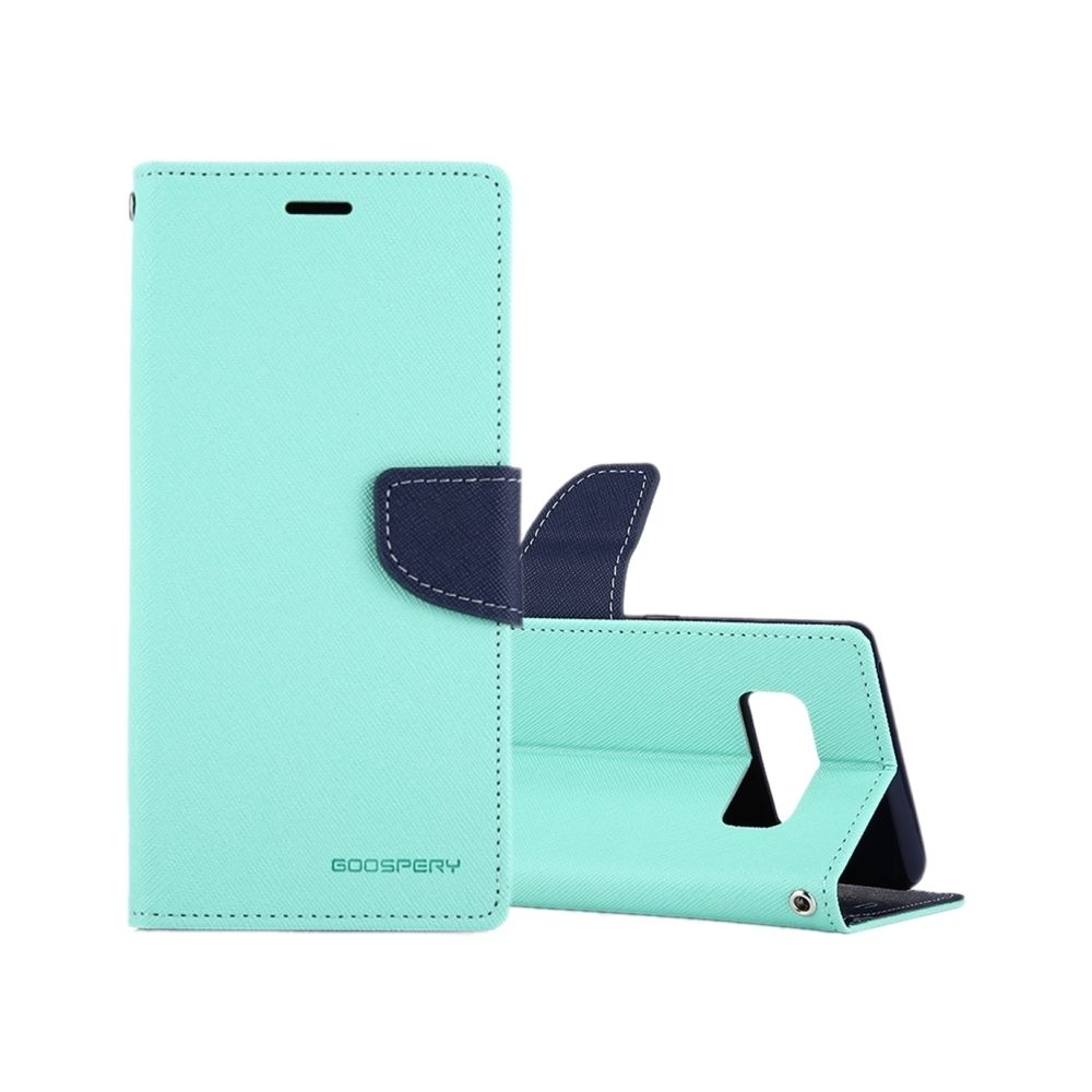 Wewoo - Coque vert menthe pour Samsung Galaxy Note 8 Cross Texture Horizontal Flip étui en cuir avec fentes FANCY DIARY cartes et porte-monnaie support - Coque, étui smartphone