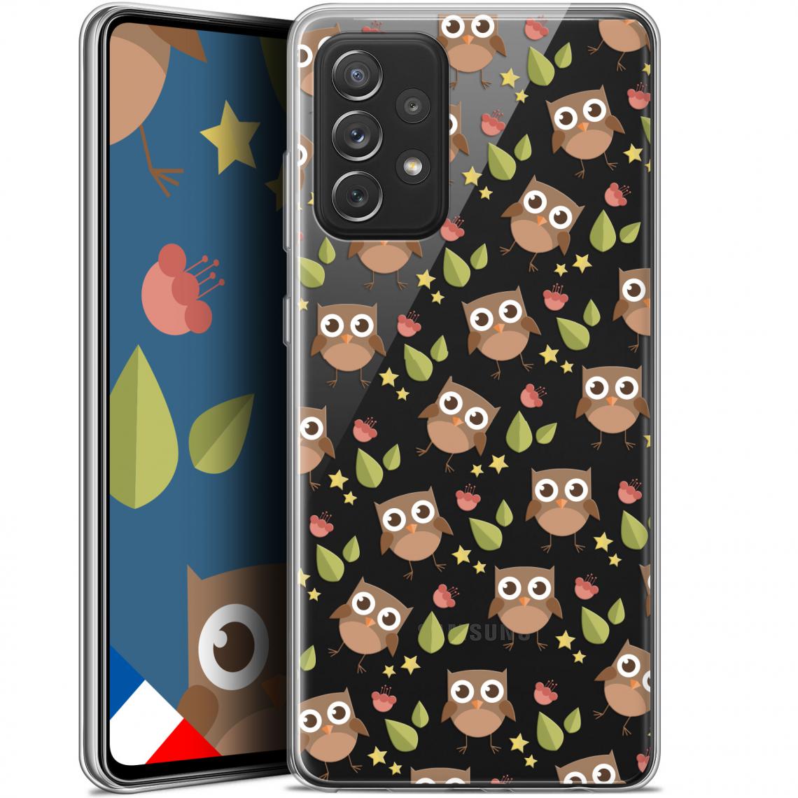 Caseink - Coque Pour Samsung Galaxy A72 4G/5G (6.7 ) [Gel HD Collection Summer Design Hibou - Souple - Ultra Fin - Imprimé en France] - Coque, étui smartphone