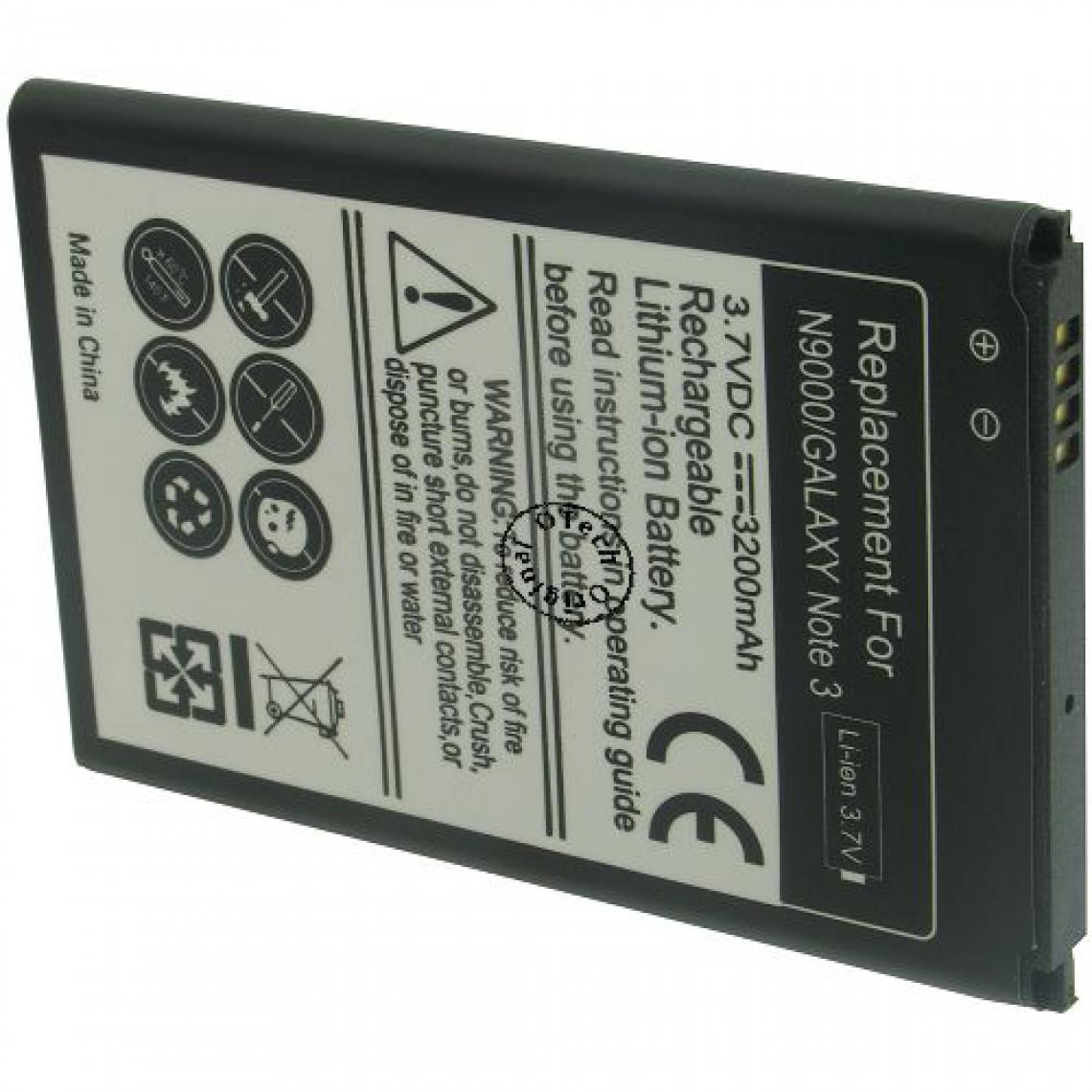 Otech - Batterie compatible pour SAMSUNG SM-N9005 GALAXY NOTE 3 - Batterie téléphone