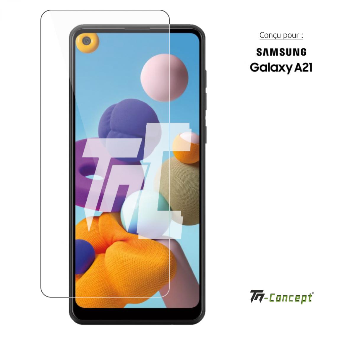 Tm Concept - Verre trempé - Samsung Galaxy A21 - TM Concept® - Protection écran smartphone