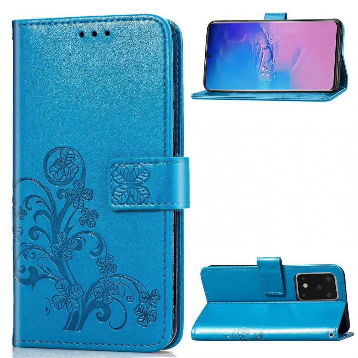 OtterBox - Samsung Galaxy S20 Ultra Housse Etui Coque de protection type portefeuille (lys) [Bleu] - Coque, étui smartphone