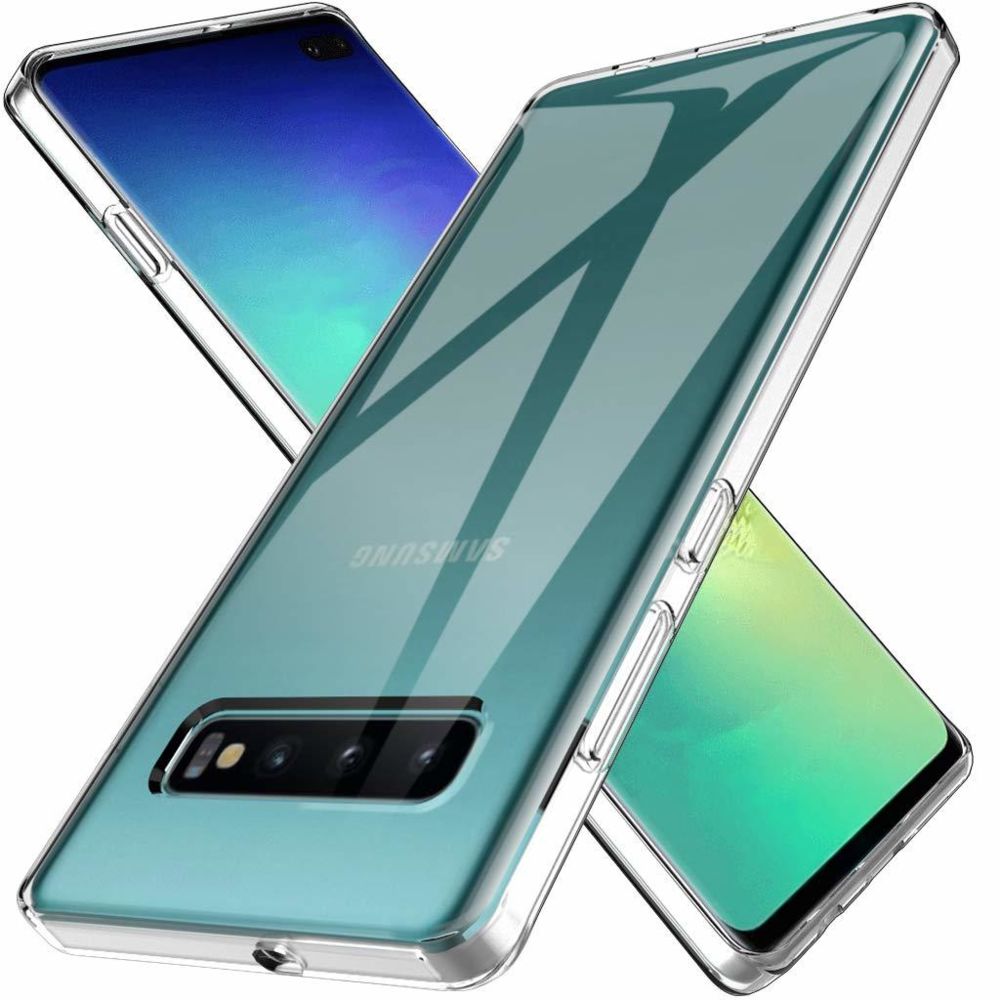 marque generique - Samsung Galaxy S10+ Housse Etui Housse Coque de protection Silicone TPU Gel Transparent - Autres accessoires smartphone