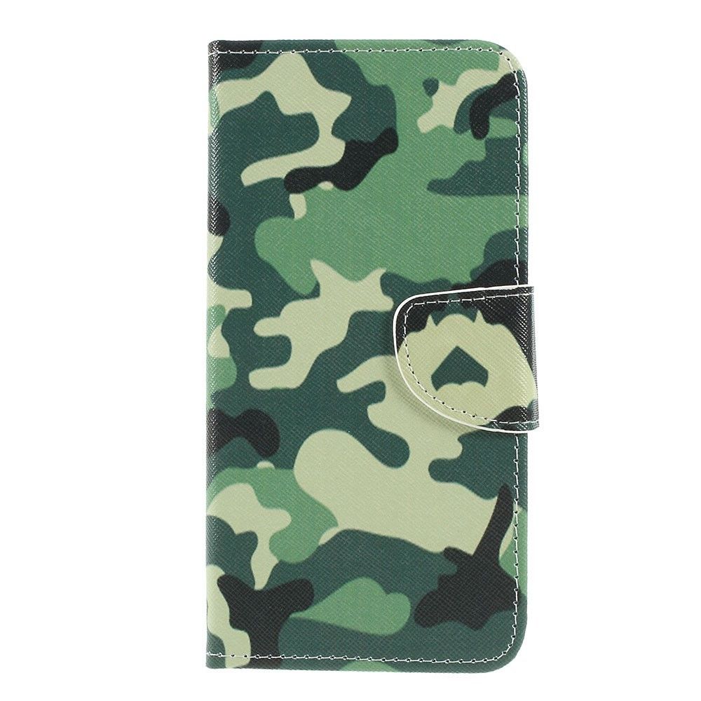 marque generique - Etui en PU feuille de papier pour l'impression de motifs motif camouflage pour votre Samsung Galaxy A50/A20/A30 - Coque, étui smartphone