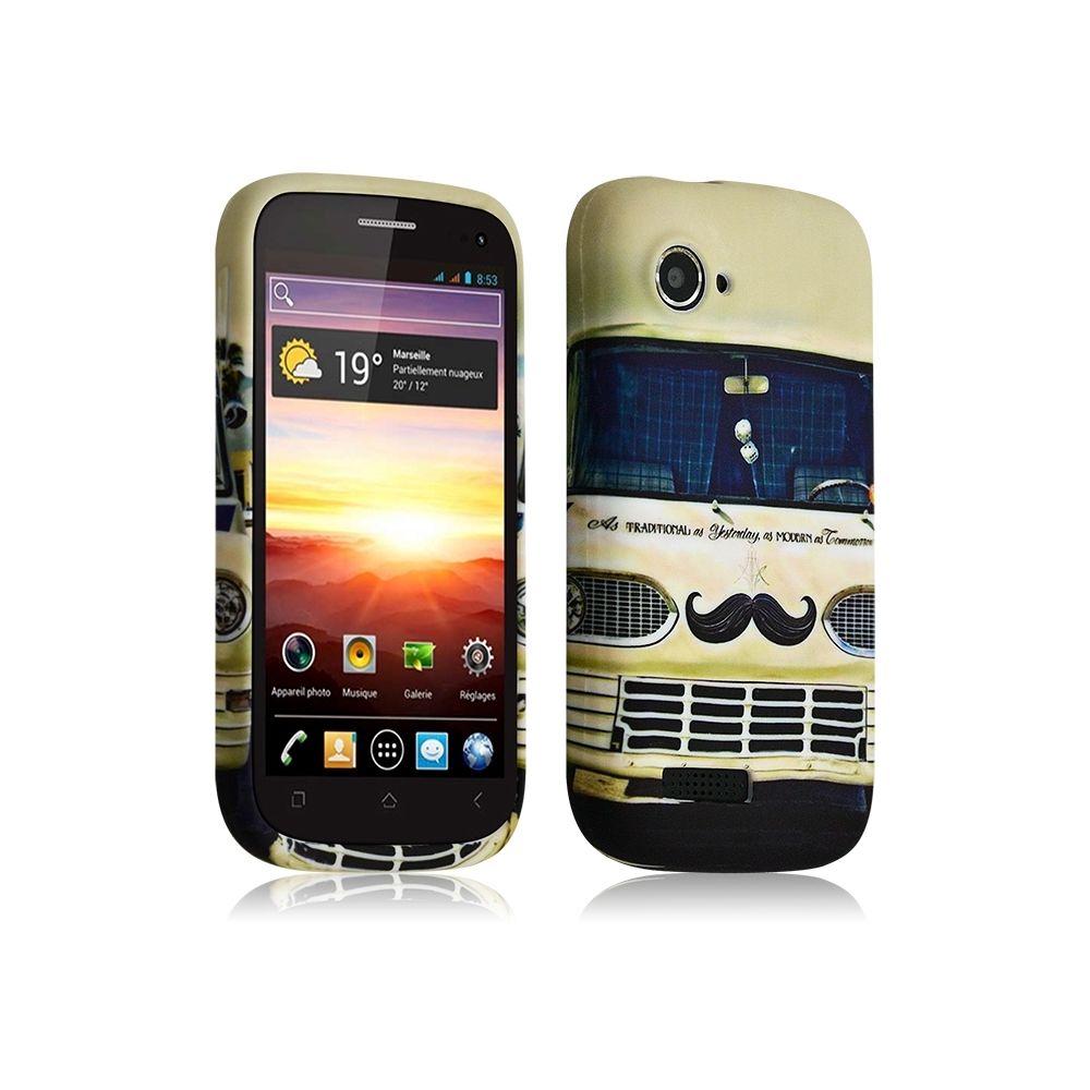 Karylax - Housse Etui Coque Semi-rigide pour Wiko Cink Slim 2 avec motif KJ28 - Autres accessoires smartphone