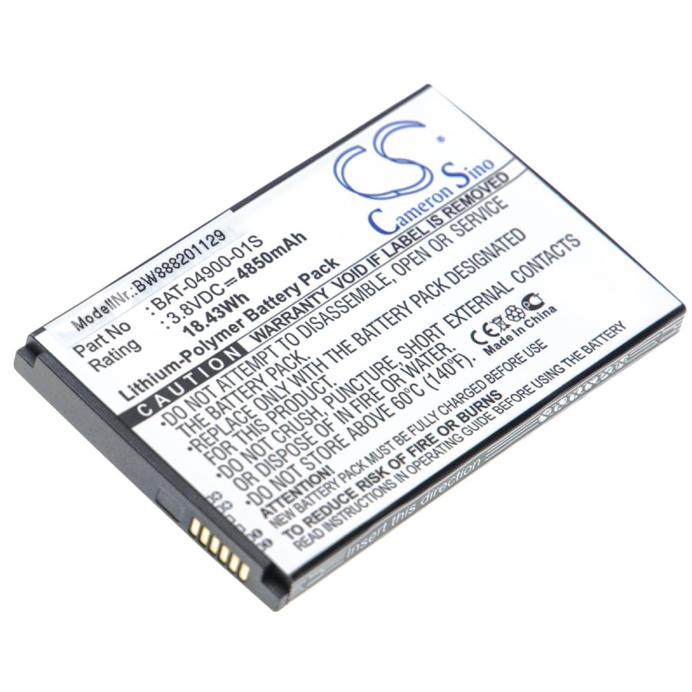 Vhbw - vhbw batterie compatible avec Sonim XP8, XP8800 smartphone (4850mAh, 3.8V, Li-Polymère) - Batterie téléphone