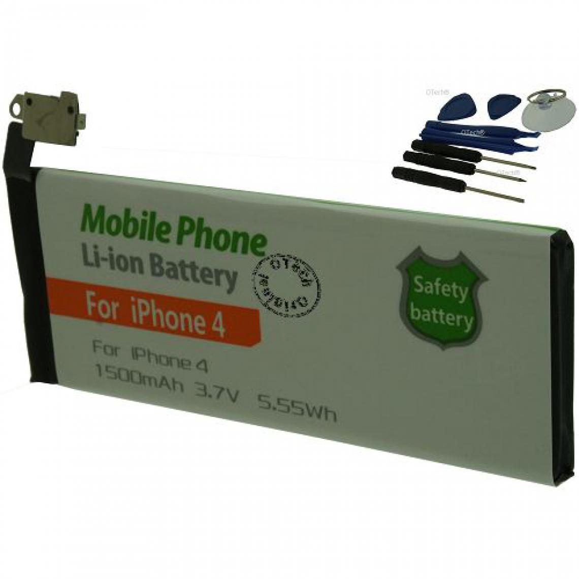 Otech - Batterie compatible pour APPLE A1349 - Batterie téléphone