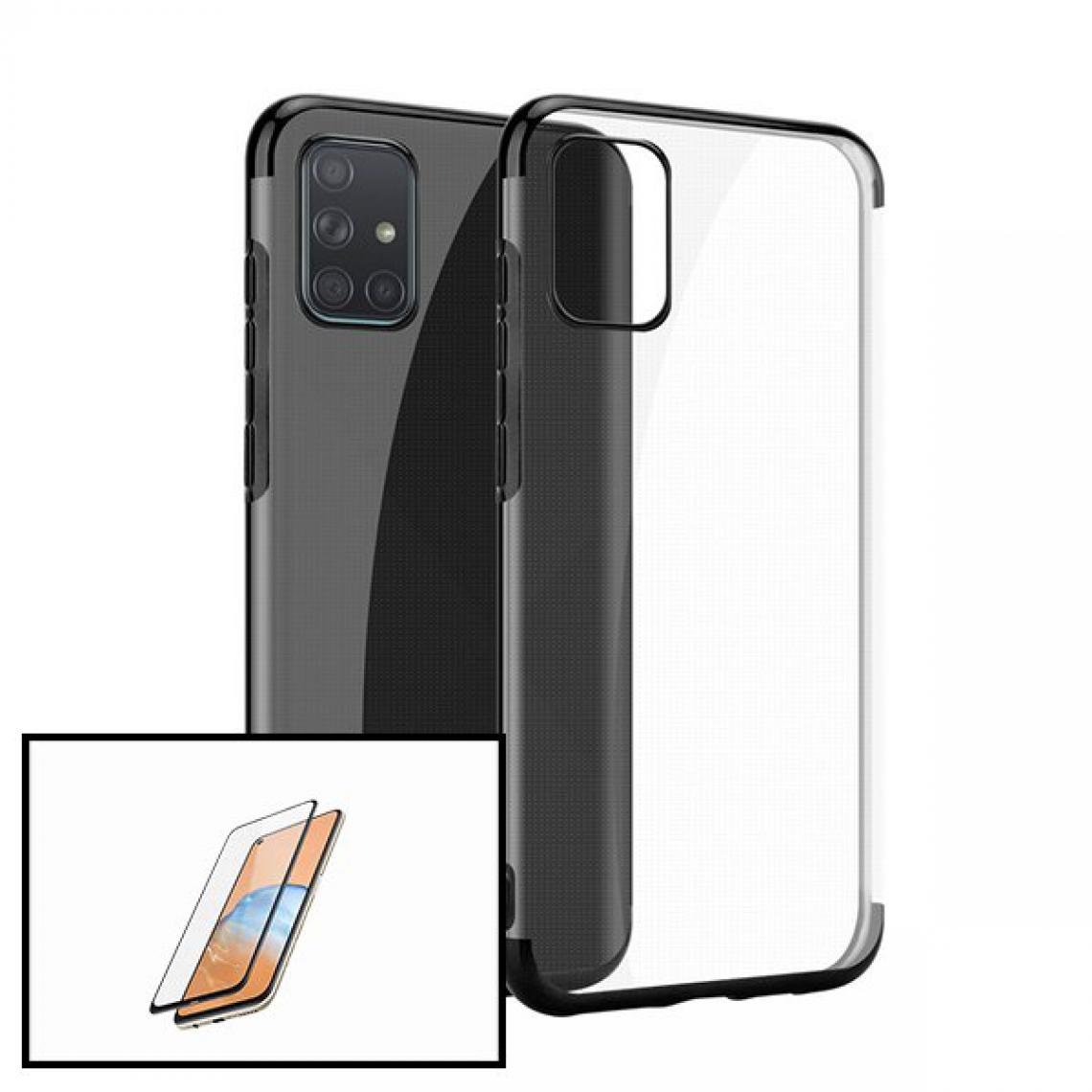 Phonecare - Kit Verre Trempé 5D Full Cover + Coque SlimArmor - Samsung Galaxy A41 - Noir - Coque, étui smartphone