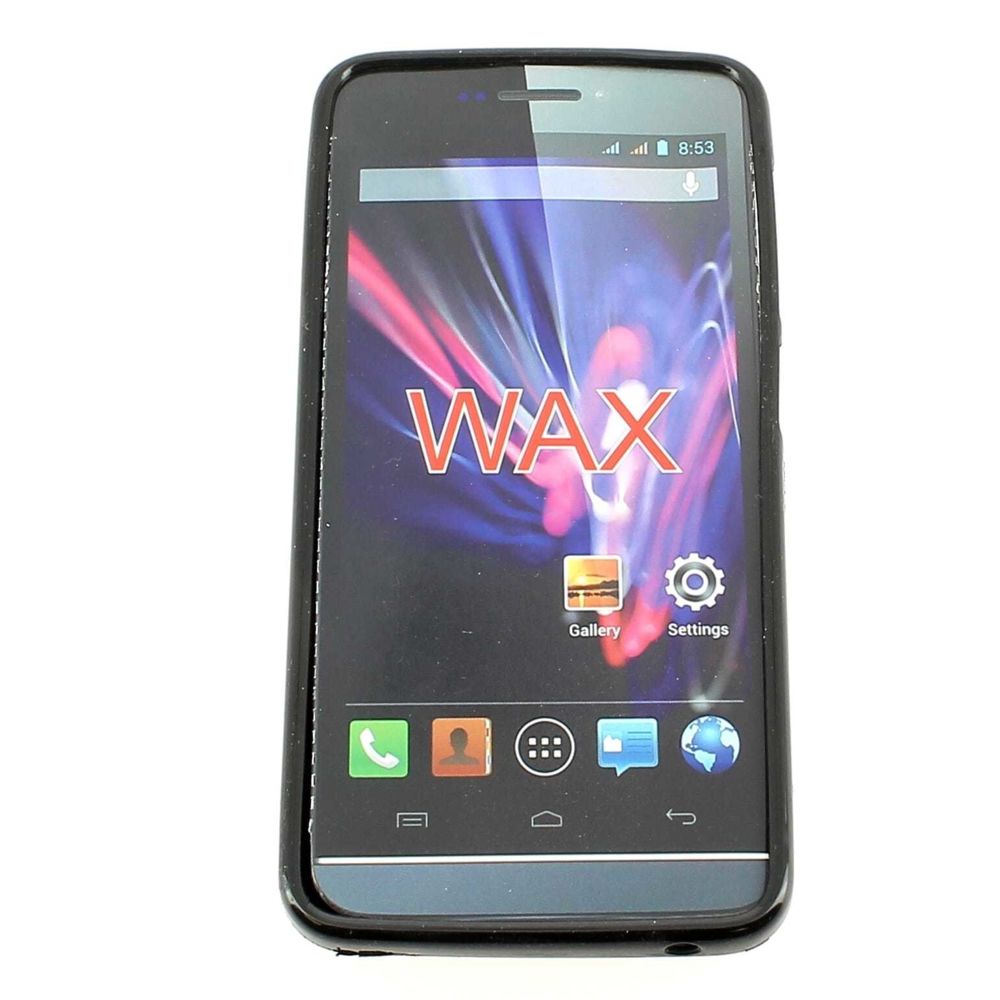 Wiko - Housse gel wiko wax noire pour Mobile Wiko - Autres accessoires smartphone