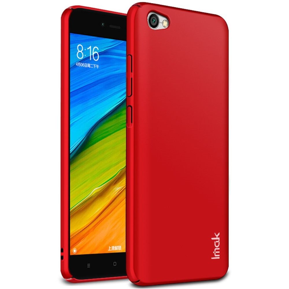 marque generique - Coque en TPU la peau de jazz se sentent dur rouge pour votre Xiaomi Redmi Note 5A/Redmi Y1 Lite - Autres accessoires smartphone