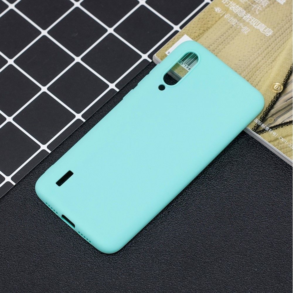 marque generique - Coque en TPU couleur de bonbon souple bleu clair pour votre Xiaomi Mi CC9e/Mi A3 - Coque, étui smartphone