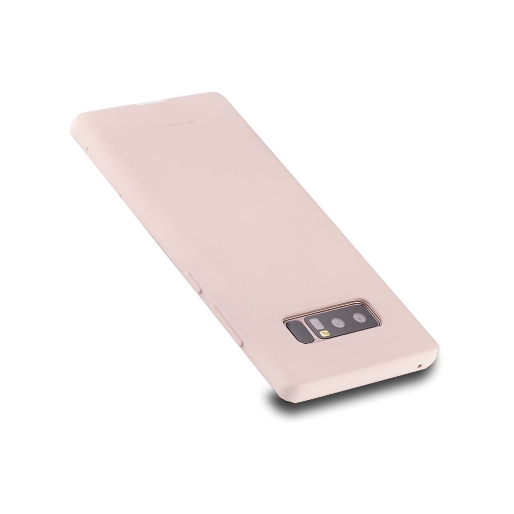 Wewoo - Coque abricot pour Samsung Galaxy Note 8 Liquid State TPU Antidéflagrant Etui de Protection Arrière Souple Abricot MERCURE SOFT FEELING - Coque, étui smartphone
