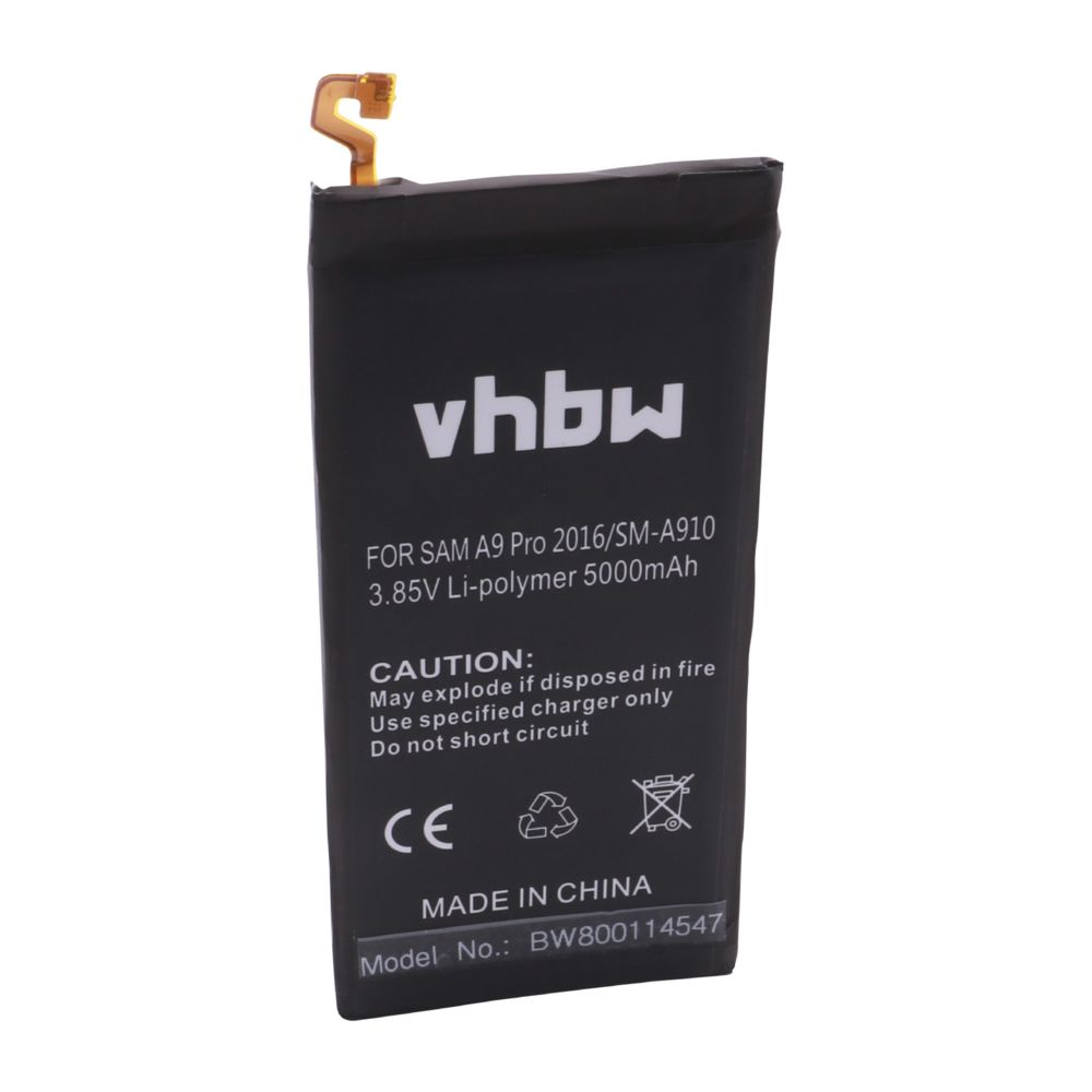 Vhbw - vhbw batterie remplace Samsung EB-BA910ABE pour smartphone (5000mAh, 3,85V, Li-Polymère) - Batterie téléphone