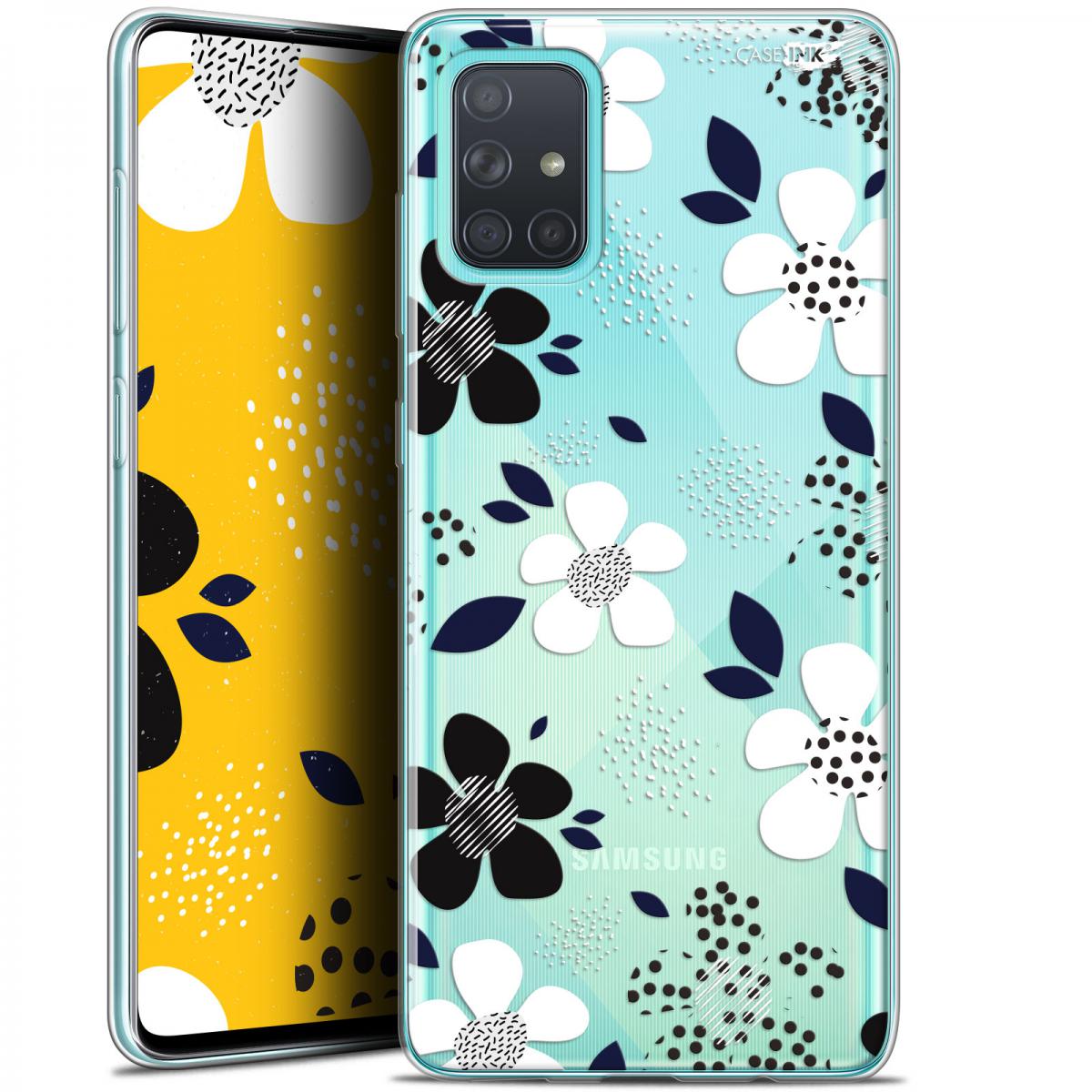 Caseink - Coque arrière Samsung Galaxy A71 (A715) (6.7 ) Gel HD [ Nouvelle Collection - Souple - Antichoc - Imprimé en France] Marimeko Style - Coque, étui smartphone