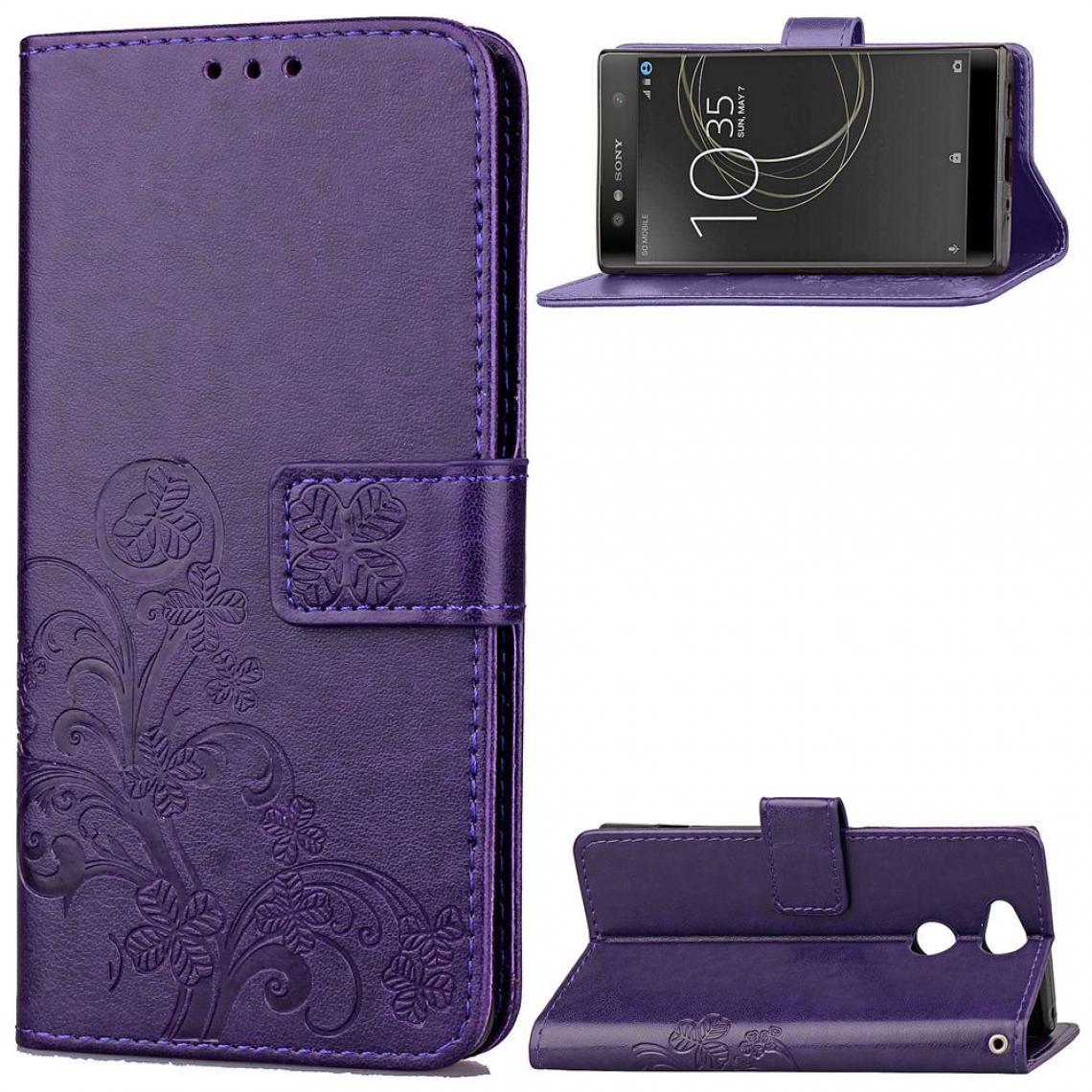 OtterBox - Sony Xperia XA2 Plus Housse Etui Coque de protection type portefeuille (lys) [Violet] - Coque, étui smartphone