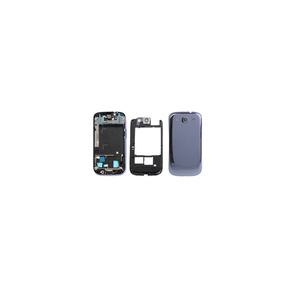 Wewoo - Pour Samsung Galaxy SIII / bleu foncé i9300 couverture de châssis de logement complet - Coque, étui smartphone