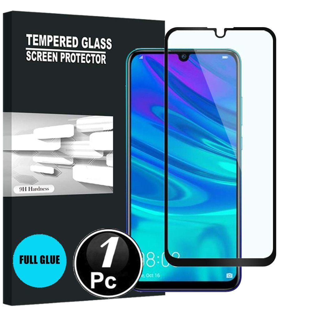 marque generique - Huawei P smart 2019 Vitre protection d'ecran en verre trempé incassable protection integrale Full 3D Tempered Glass FULL GLUE - [X1-Noir] - Autres accessoires smartphone