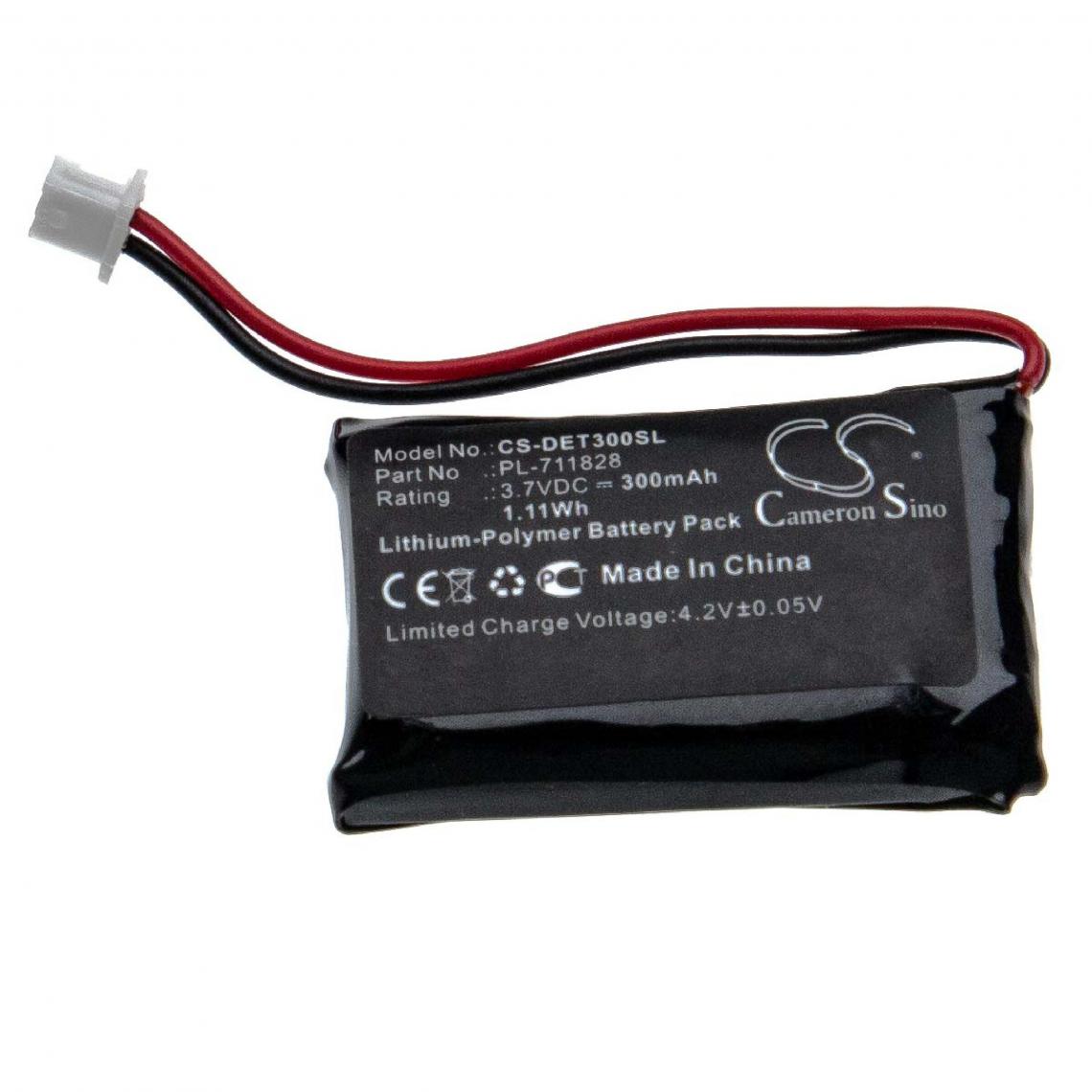 Vhbw - vhbw batterie compatible avec Educator EZ-900 Receiver, EZ-902 Receiver collier entraîneur de chien (300mAh, 3.7V, Li-Polymère) - Collier pour chien
