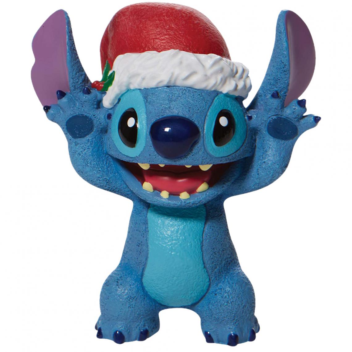 Disney Montres - Statuette de collection Stitch Noël - Petite déco d'exterieur