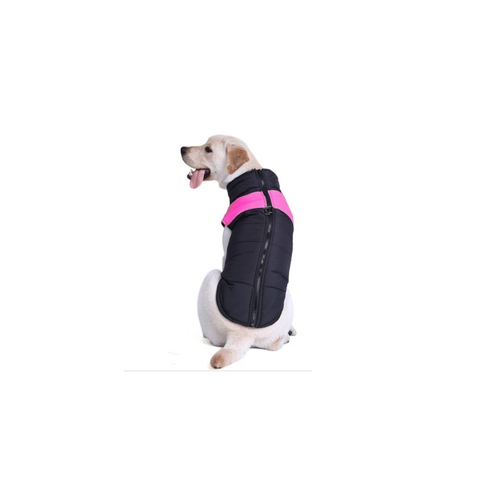 Wewoo - Vêtements rose pour chien, Taille: L, Poitrine: 46cm, Longueur du dos: 35cm Veste de ski en coton - Vêtement pour chien