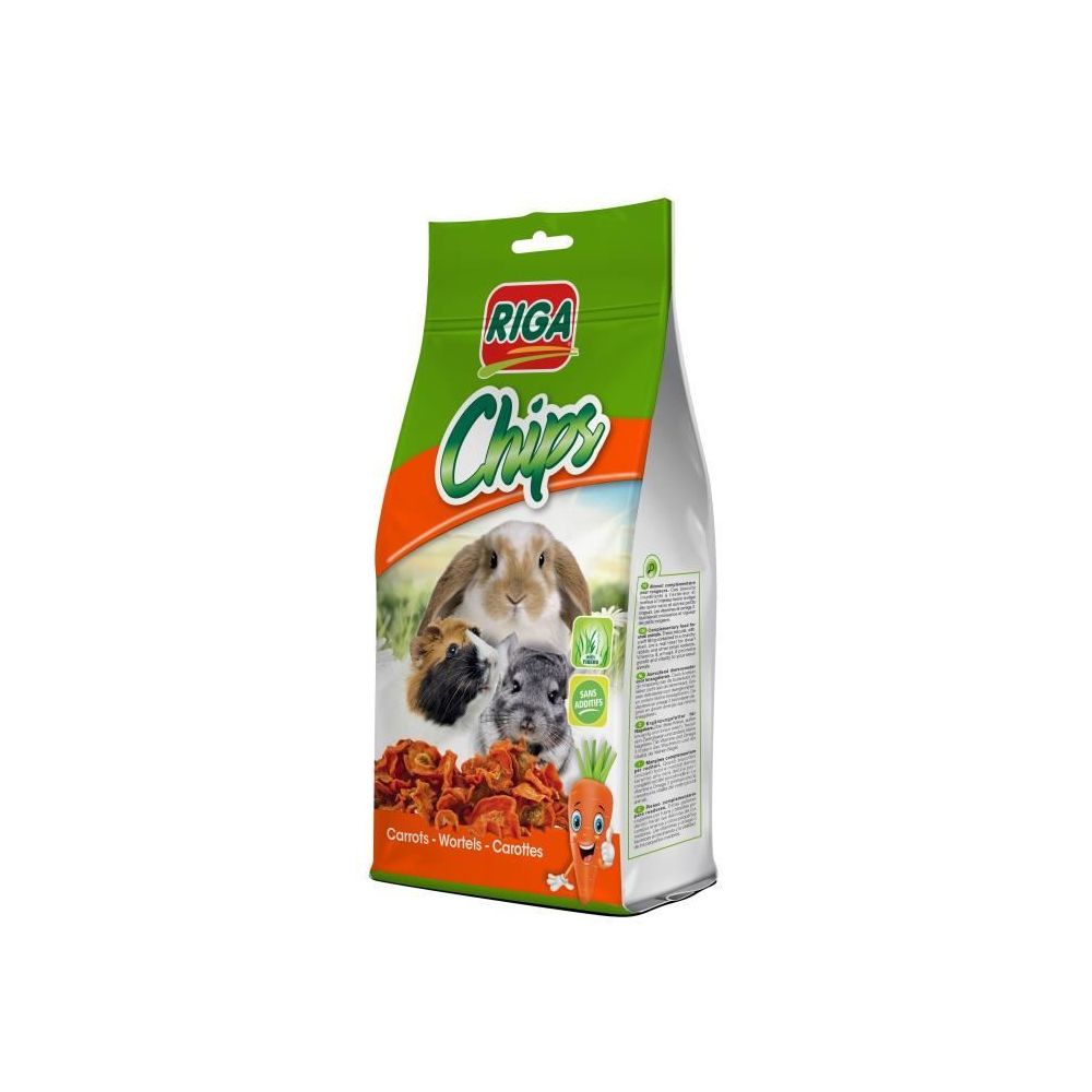 Riga - RIGA - CHIPS CAROTTE STAND UP - 50 G - Croquettes pour chien