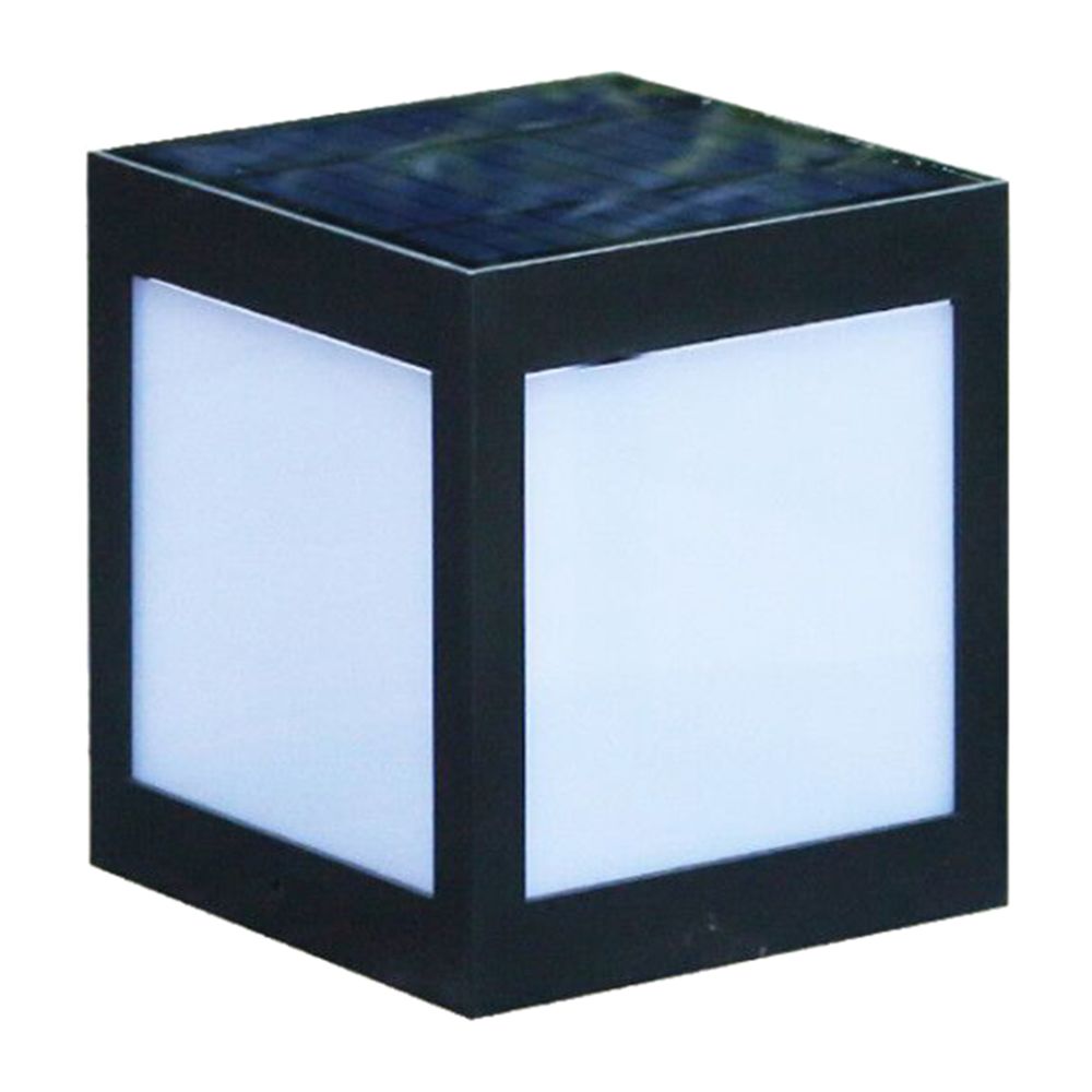 marque generique - Lampadaire de pilier LED jardin LED - Eclairage solaire