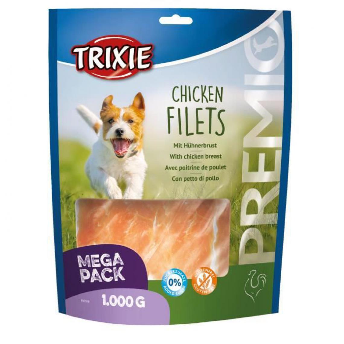 Trixie - Filets au poulet Premio - 1kg - Pour chien - Alimentation humide pour chien