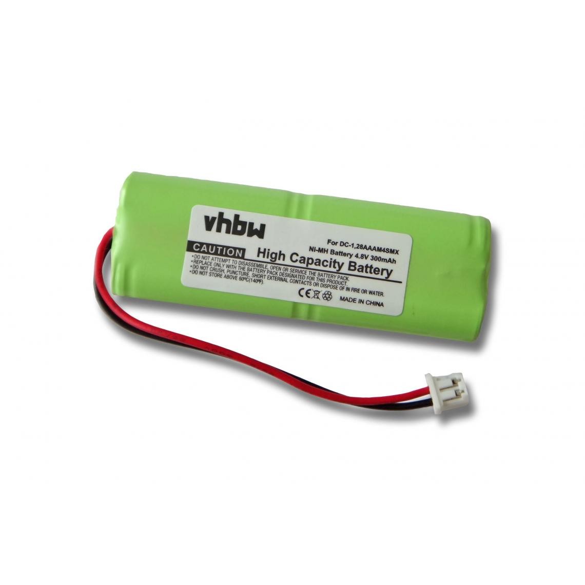 Vhbw - vhbw Batterie compatible avec Dogtra 622 NCP, 800 NCP, BP-12 transmitter, BP-12RT transmitter collier de dressage de chien (300mAh, 4,8V, NiMH) - Collier pour chien