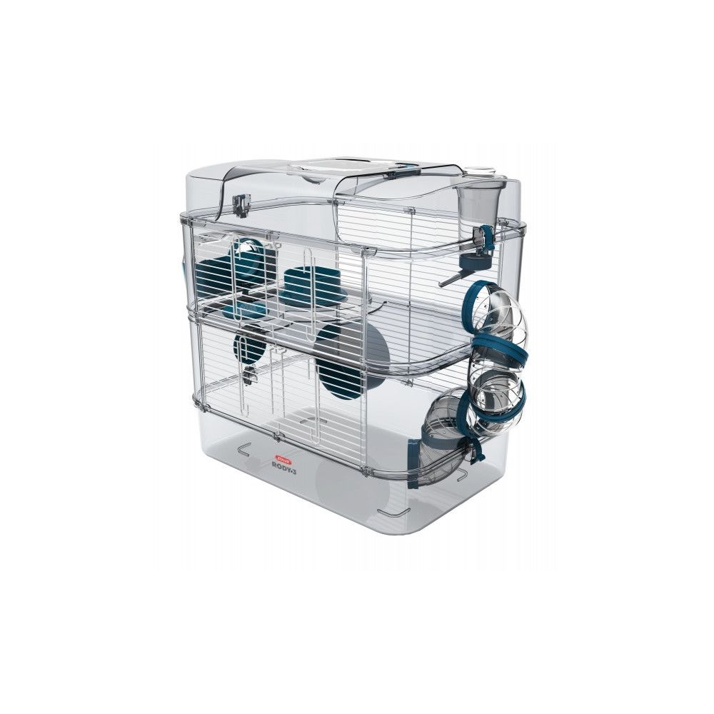 Zolux - Cage Rody 3 Duo pour Hamster - Cage pour rongeur