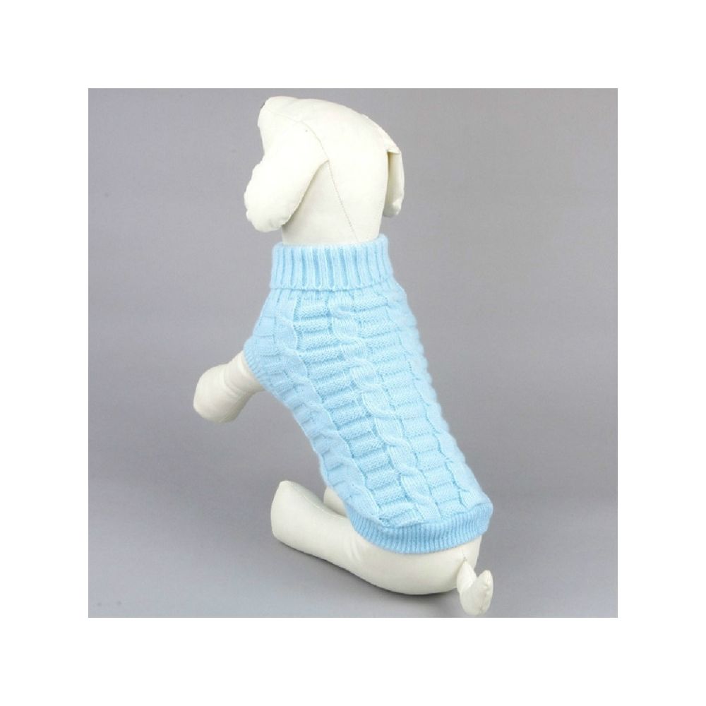 Wewoo - Pull de chien de couleur unie à haute élasticité Teddy Dog ClothesTaille XXL Blue - Vêtement pour chien