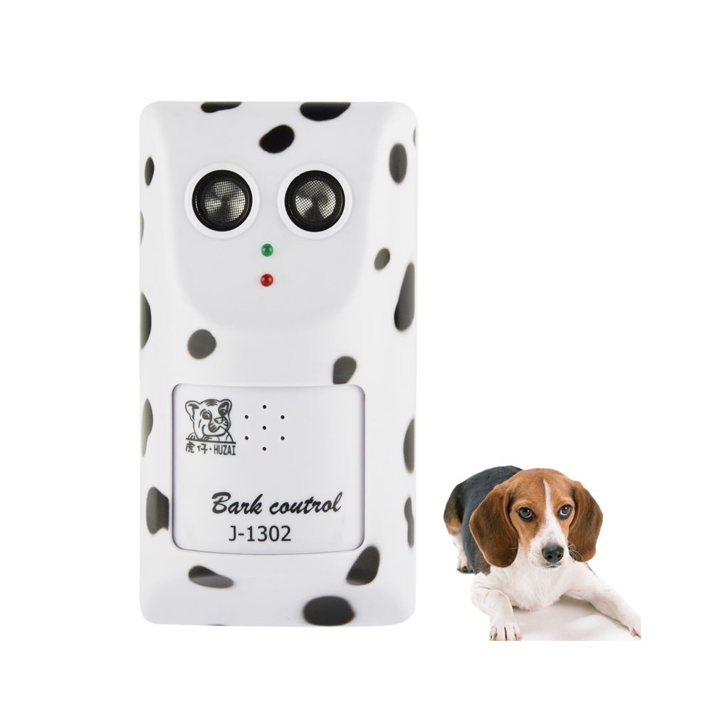 Wewoo - Collier anti aboiement chien blanc Commande ultrasonique d'aboiement de par mur J-1302 - Collier pour chien