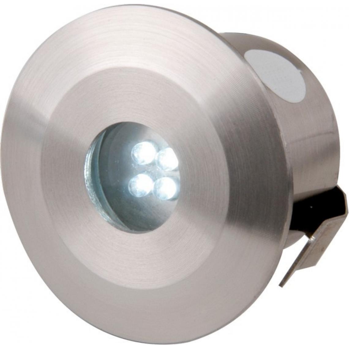 KNIGHTSBRIDGE - Kit LED en acier inoxydable 4 LED blanches de 0,5 W, IP44 - Lampadaire