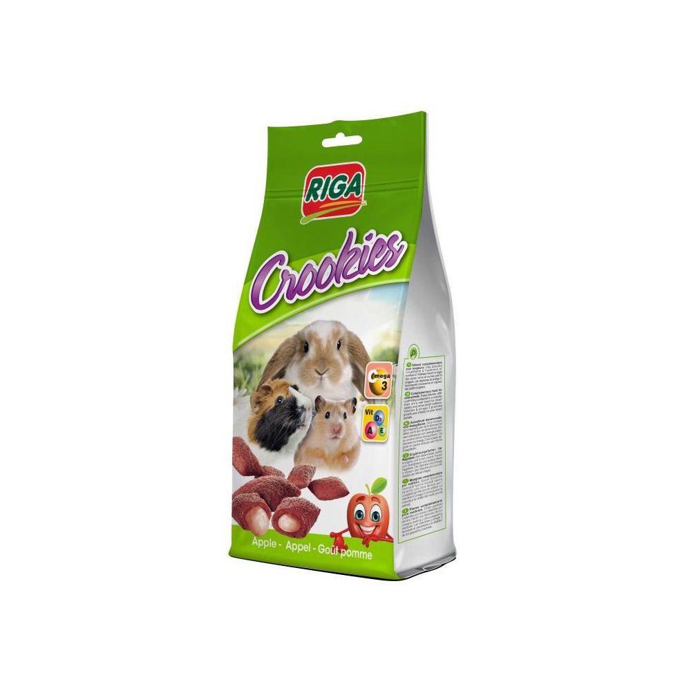 Riga - RIGA - CROOKIES POMMES STAND UP - 50 G - Croquettes pour chien