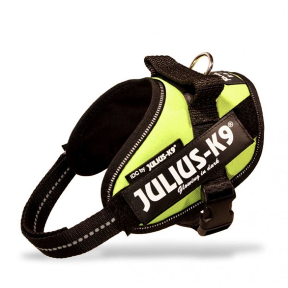 Julius K9 - Julius K9 IDC Mini harnais pour chiens Vert néon 16IDC-NE-M - Equipement de transport pour chien