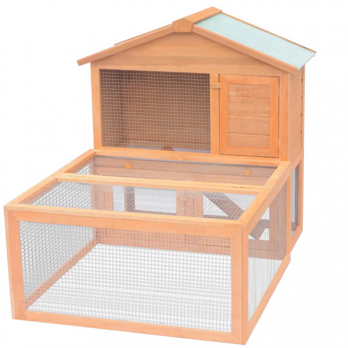 Icaverne - Superbe Accessoires pour petits animaux categorie Libreville Cage pour animaux Bois - Cage à oiseaux