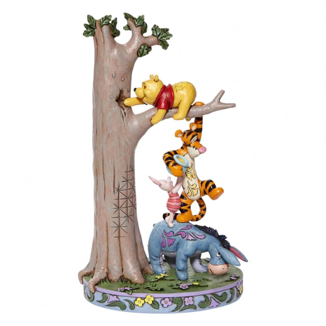 Disney Montres - Statuette Winnie l'Ourson et ses Amis - Petite déco d'exterieur