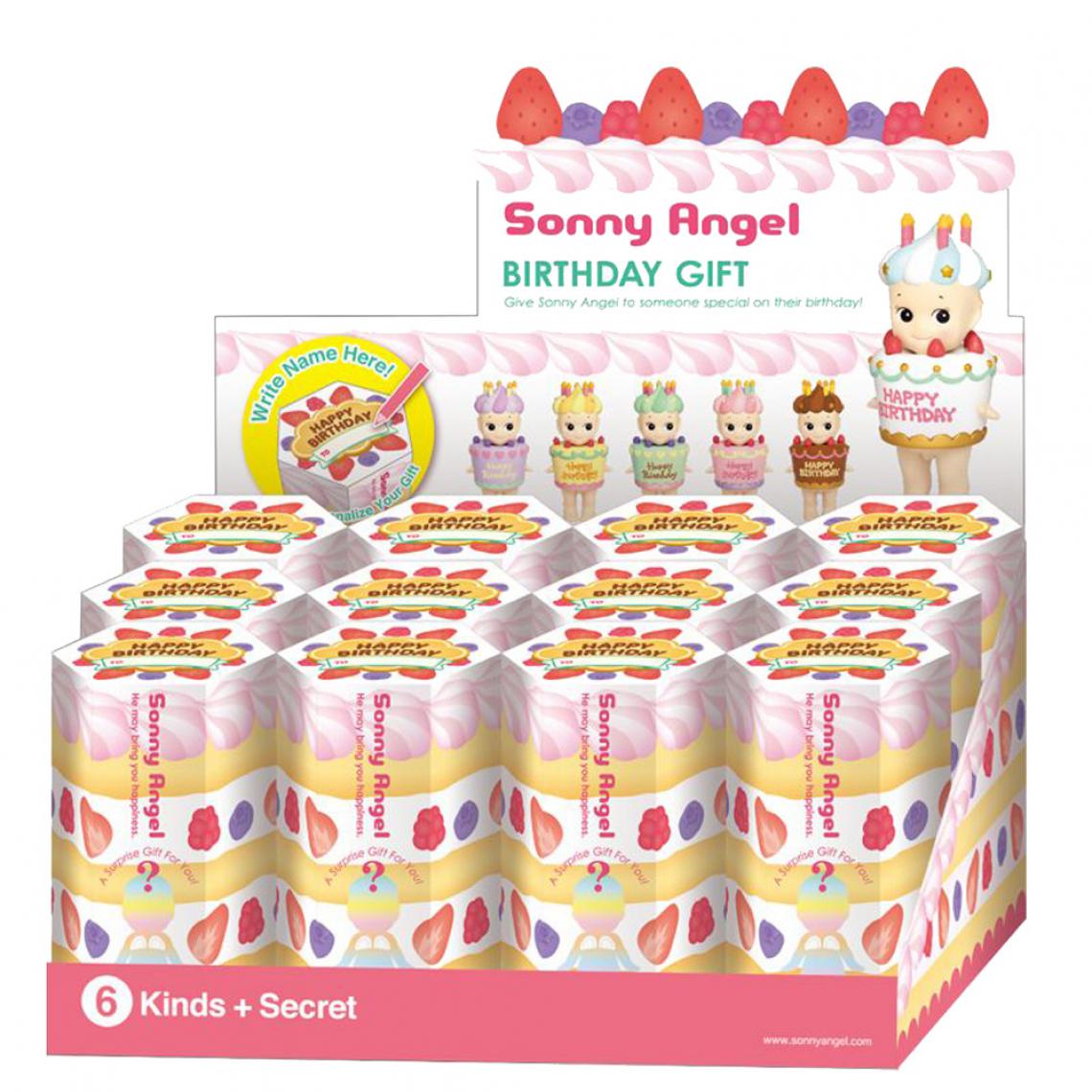 Baby Watch - 12 Figurines Sonny Angel Happy Birthday Series - Boite complète - Petite déco d'exterieur