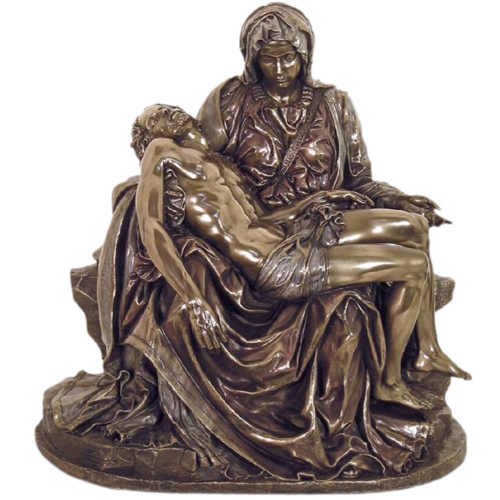 Signe - Statuette La Pietà de Michel-Ange 26 cm - Petite déco d'exterieur