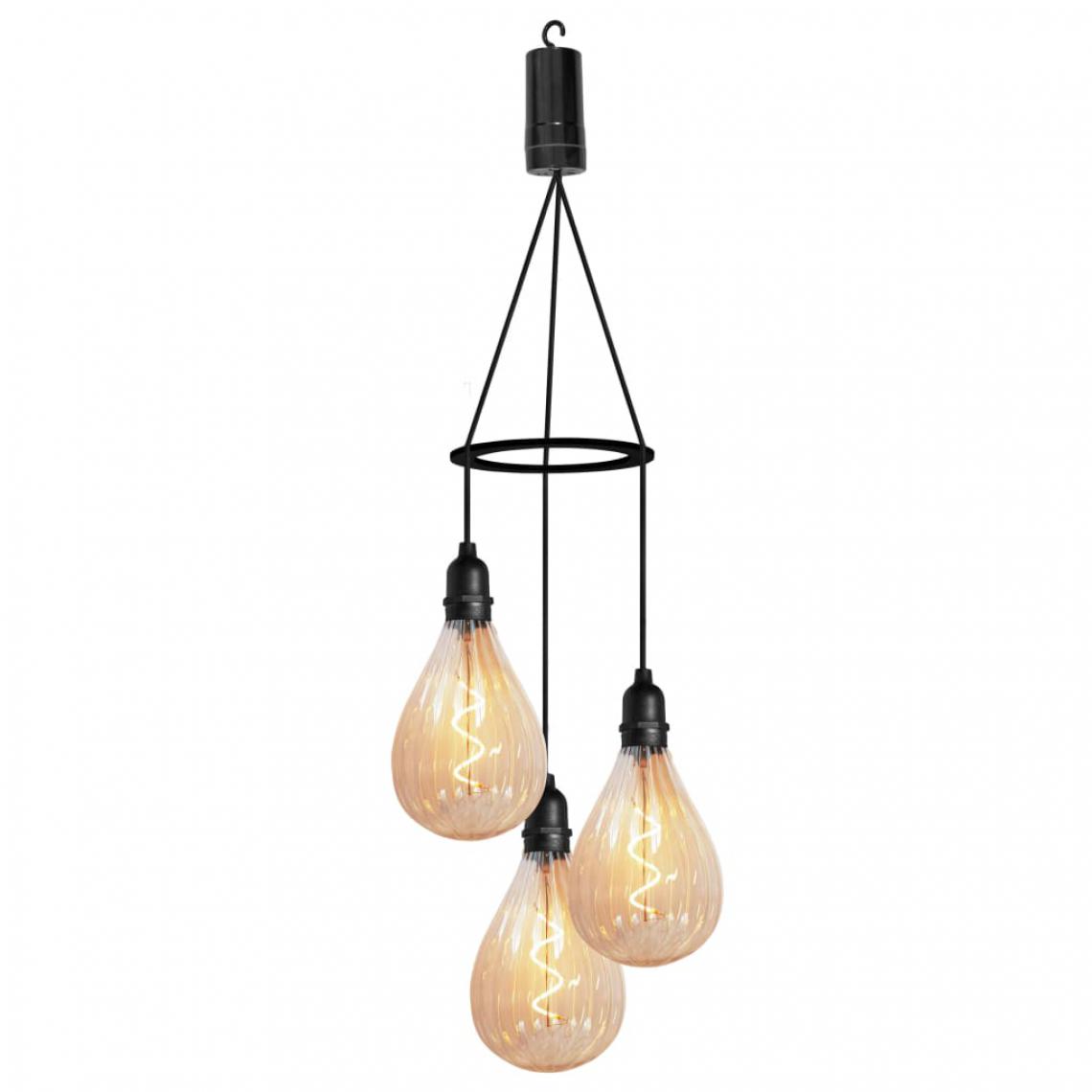 Luxform - Luxform Lampe suspendue à LED à piles avec 3 chutes Galaxy - Applique, hublot
