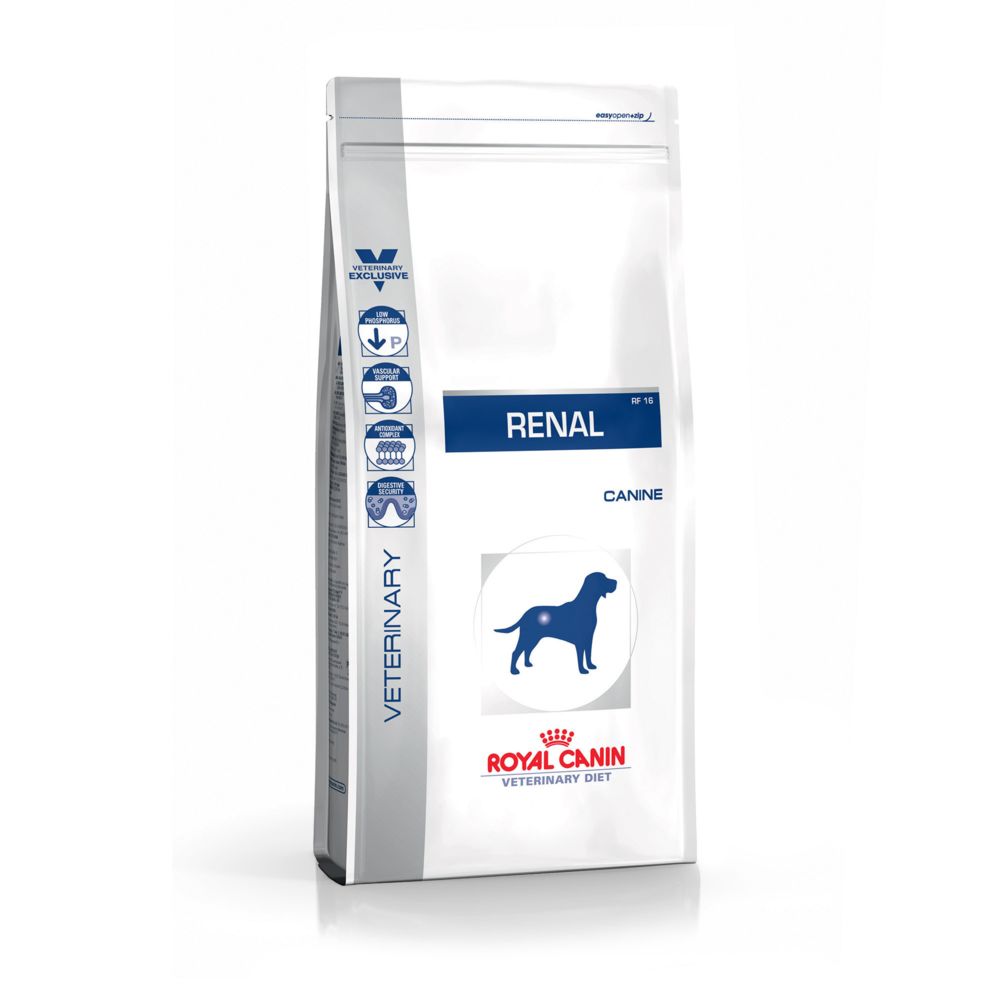 Royal Canin - Croquettes Royal Canin Veterinary Diet Renal pour chiens Sac 14 kg - Croquettes pour chien