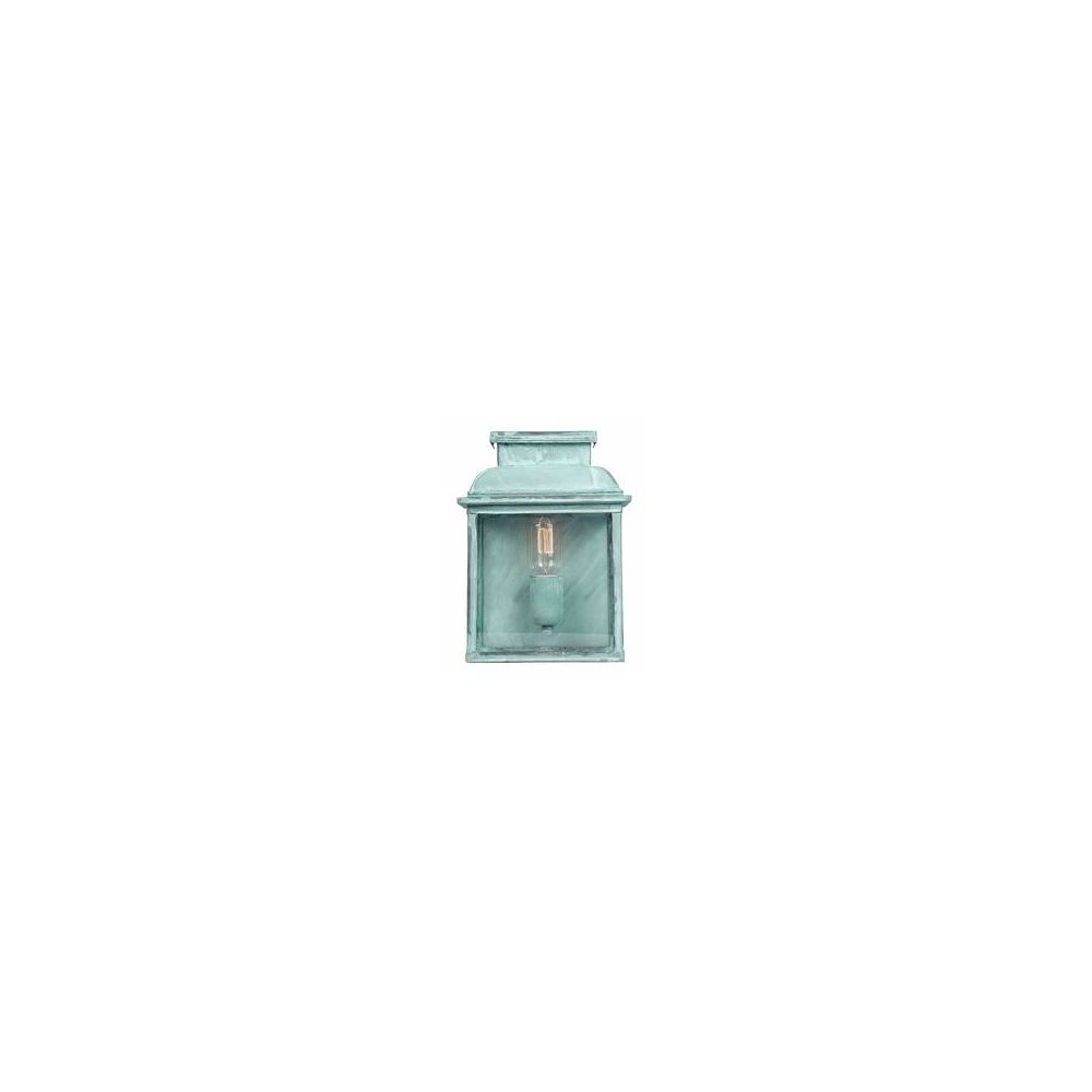 Elstead Lighting - Applique Old Bailey 1x100W Vert de Gris - Applique, hublot