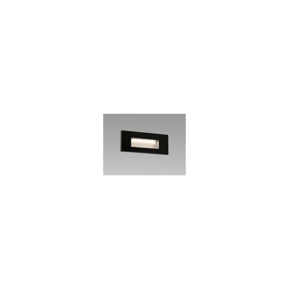 Faro - Encastré Extérieur Dart Noir LED Intégrée 5W - Applique, hublot