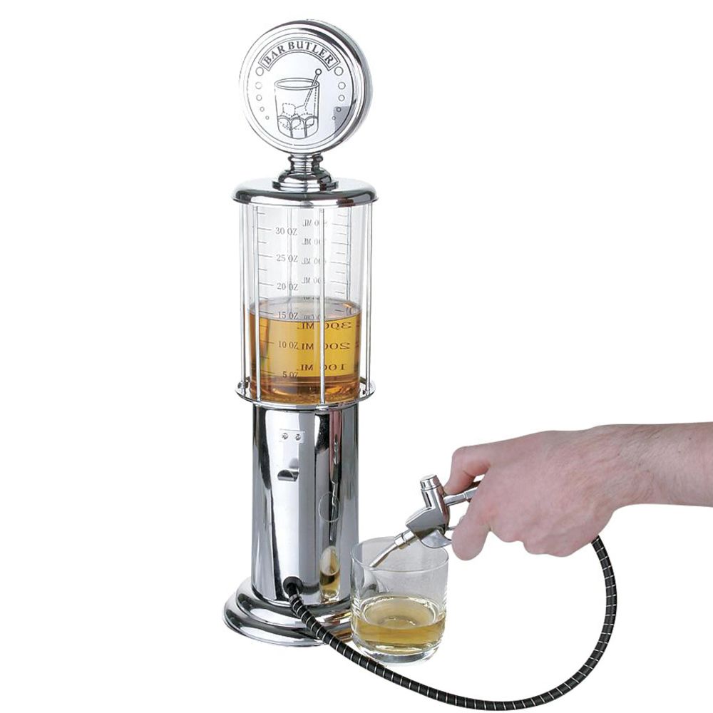 Retro - Distributeur de boisson en forme de Pompe à essence 48 cm - Petite déco d'exterieur