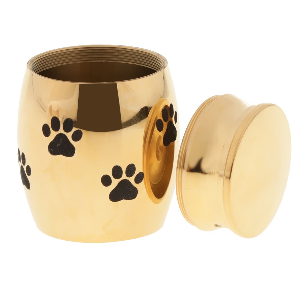 marque generique - acier inoxydable crémation urne cendres commémoratif pot chien patte - Equipement de transport pour chat