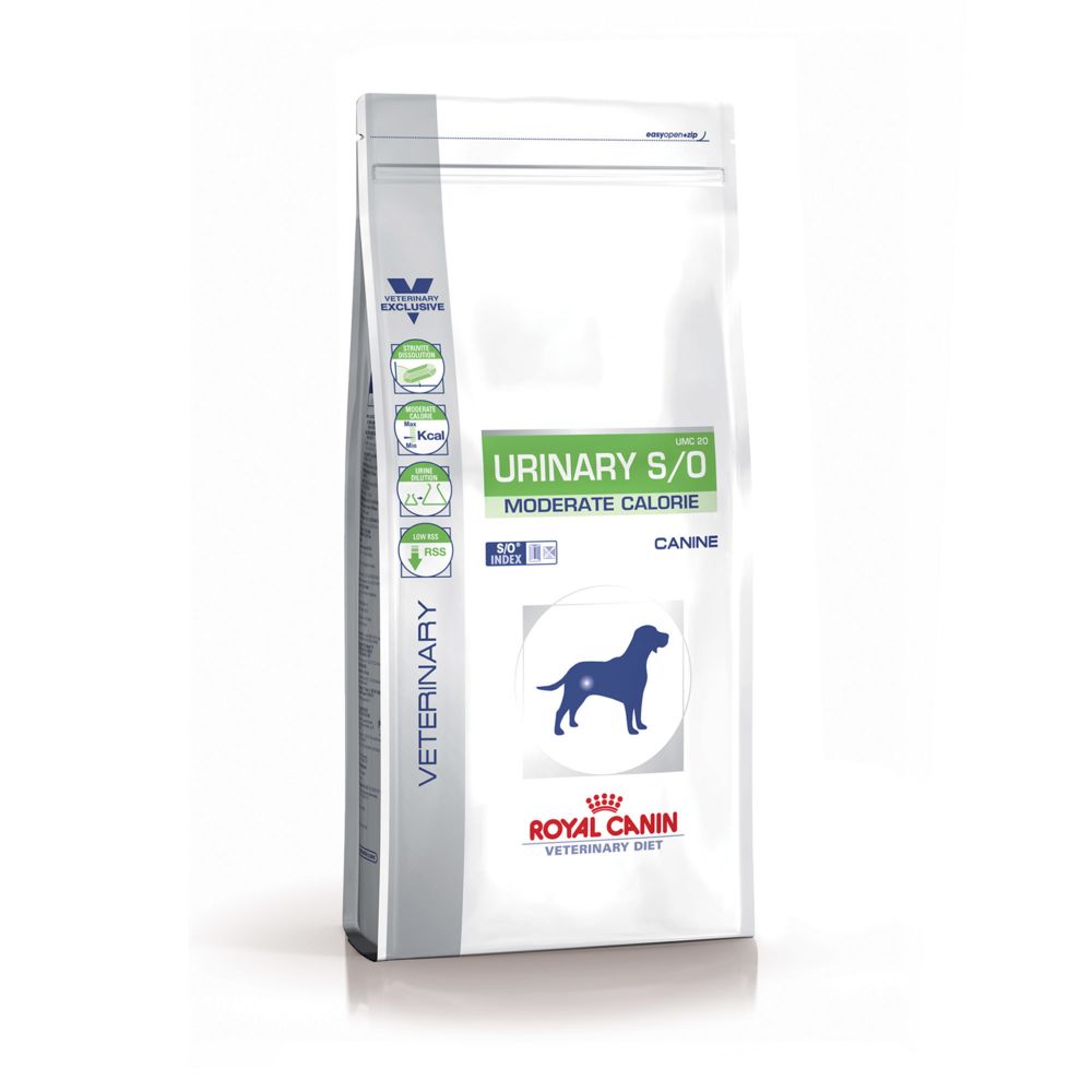 Royal Canin - Royal Canin Veterinary Diet Urinary Moderate Calorie UMC20 S/O - Croquettes pour chien