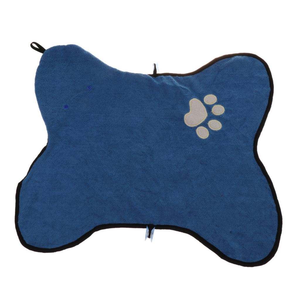 marque generique - griffe d'animal de compagnie de fibre double-face de nettoyage tapis de porte serviette pour chiens chats m - Soin et hygiène rongeur
